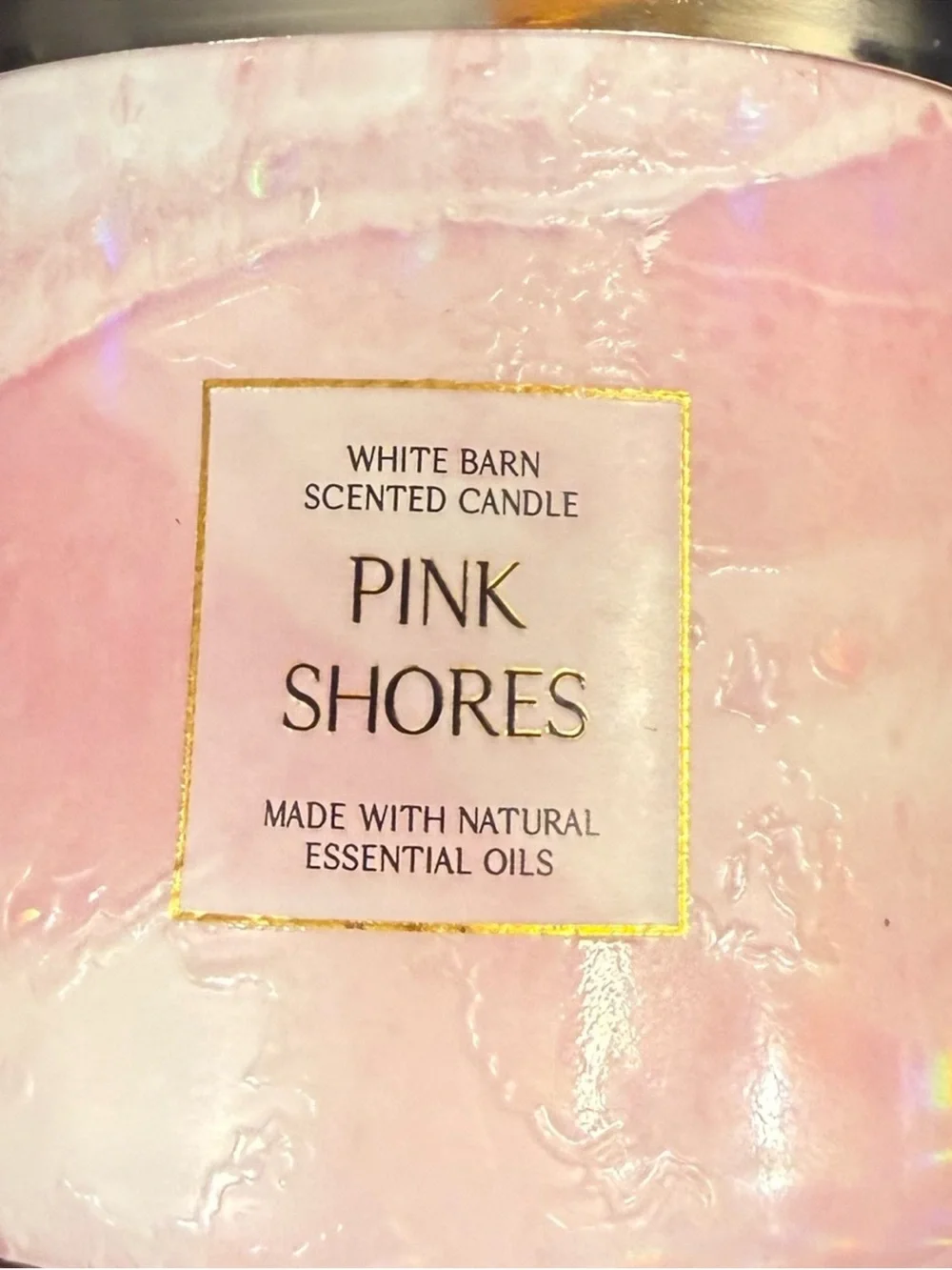 Pink Shores Candle